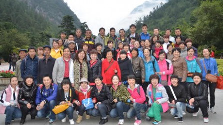 2011年9月先進員工九寨溝和黃龍之旅